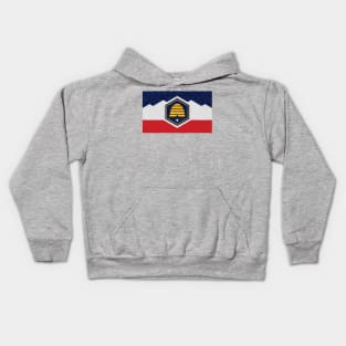 New state flag of Utah Kids Hoodie